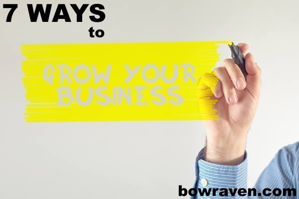 How to grow my business - The 7 Ways To Grow Your Business