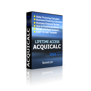 Calculator for Buying a Business | Valuation & Funding Tool AcquiCalc