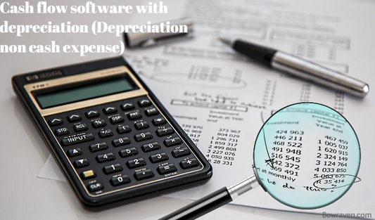 Cash flow software with depreciation - Depreciation non cash expense